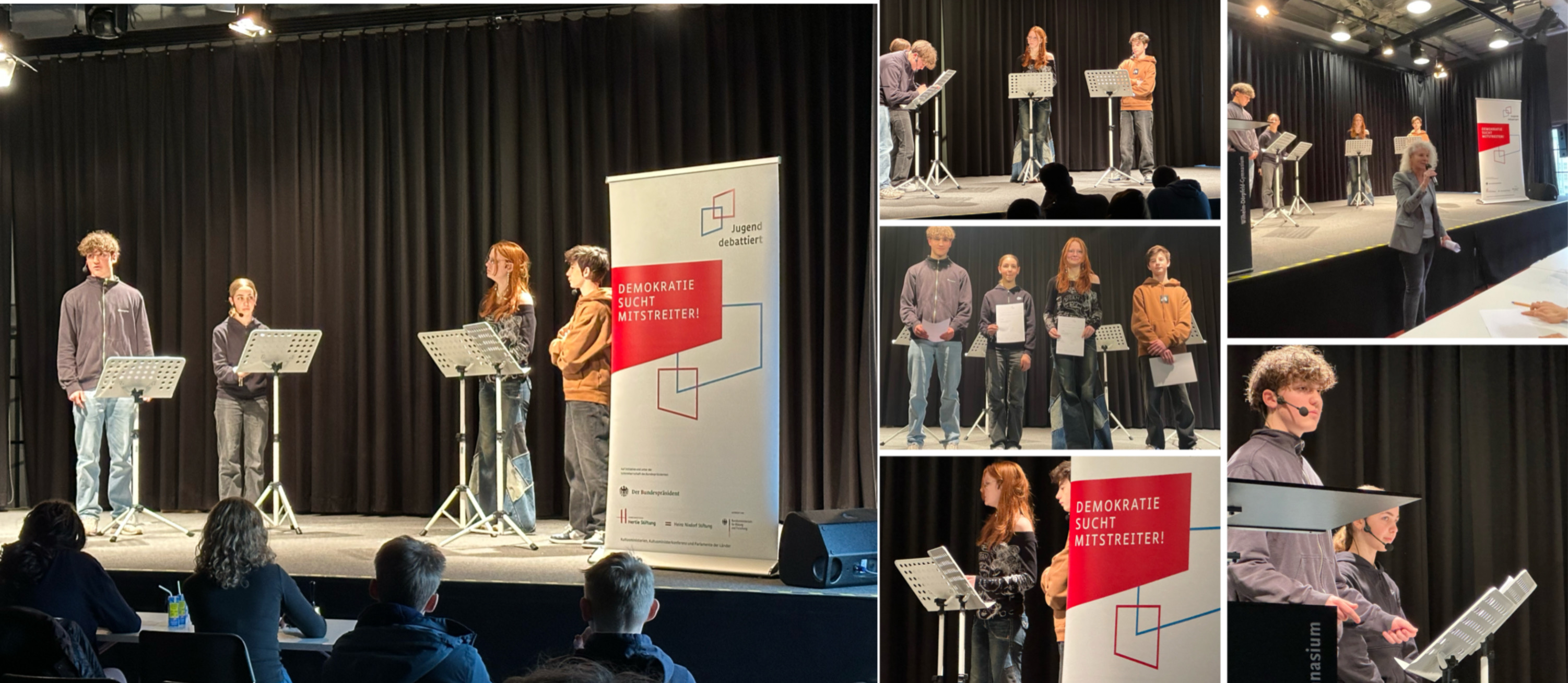 Enge Entscheidungen im Schulfinale Jugend debattiert 2025